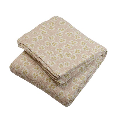Bedspread Lucky pink/yellow